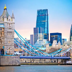 Concert tour of London, England